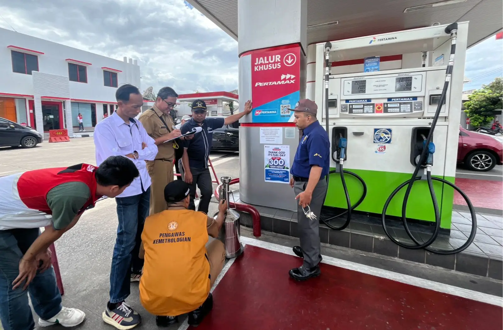 Disdagin Cek SPBU di Depok Jelang Nataru