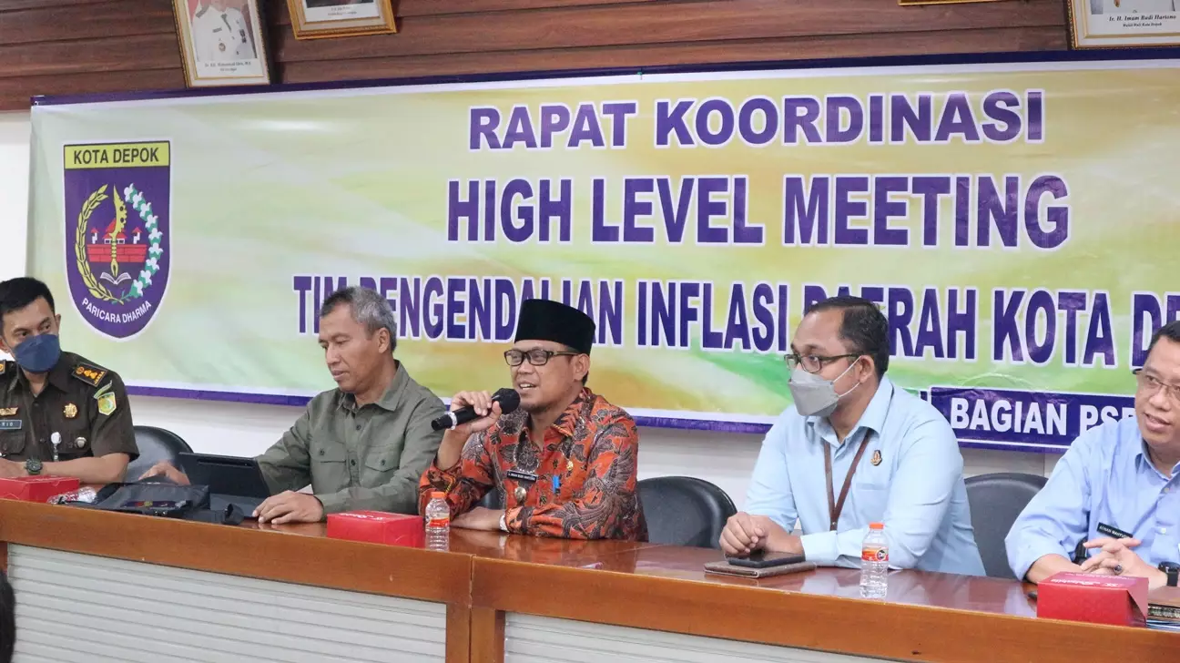 TPID Kota Depok Gelar Rakor High Level Meeting