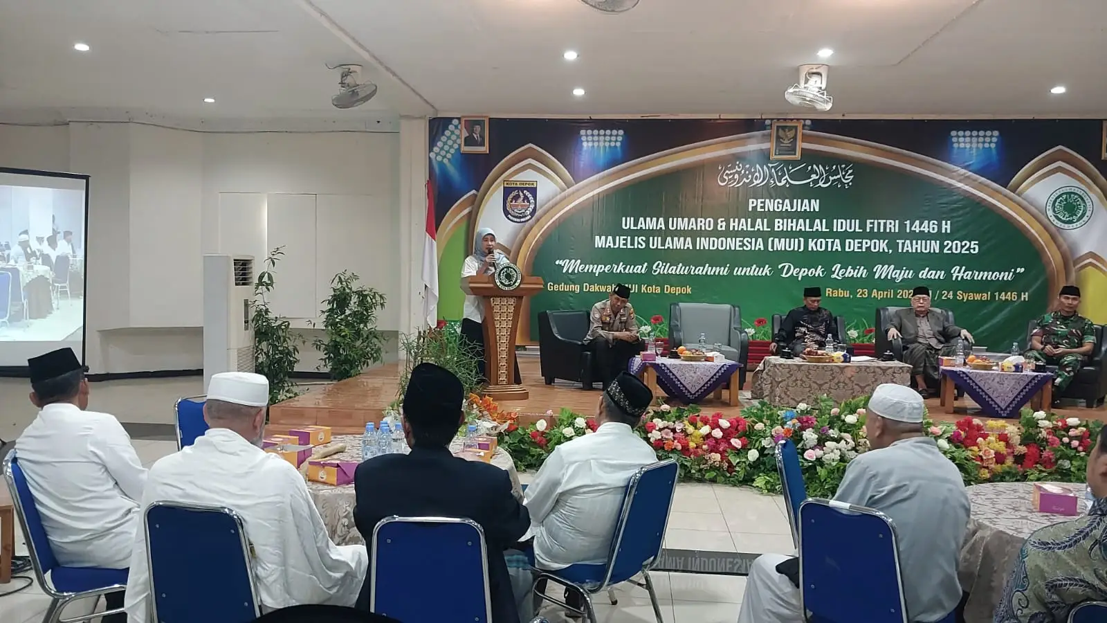 Halalbihalal dan Pengajian Ulama-Umaro, Nina Suzana Ajak Ustaz-Ustazah Promosikan Program Pemkot