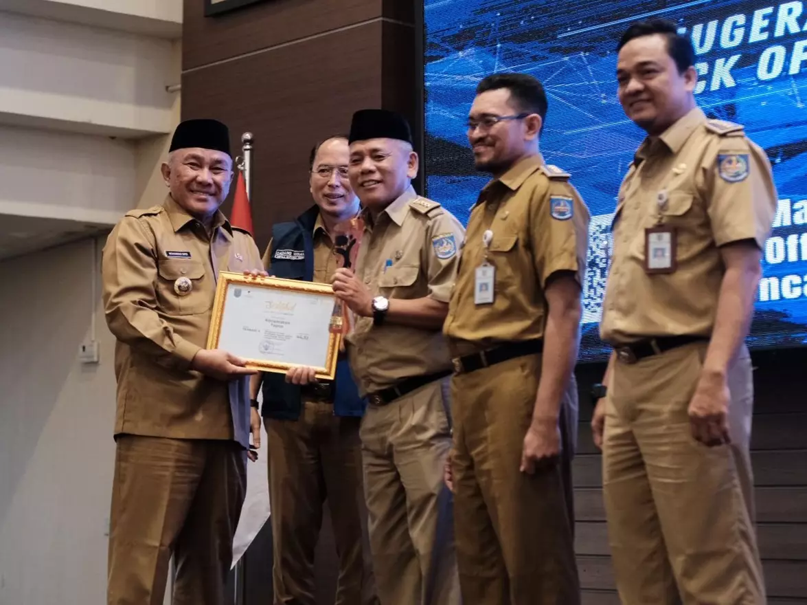 Tapos Dinobatkan sebagai Kecamatan Terinovatif ke-3 di Kota Depok
