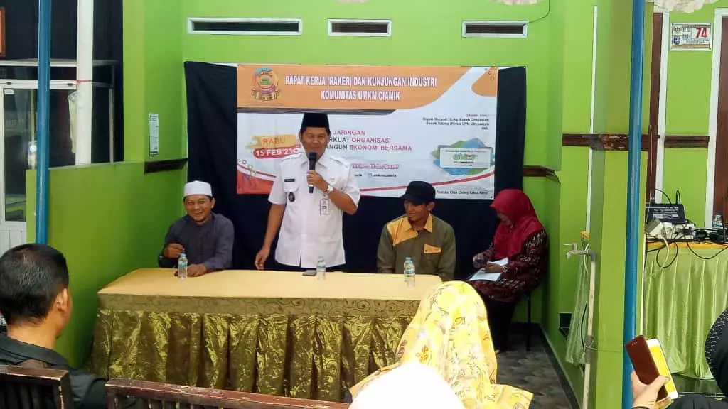 UMKM CIAMIK Gelar Raker dan Pilih Pengurus Baru, Lurah Cimpaeun Siap Beri Dukungan