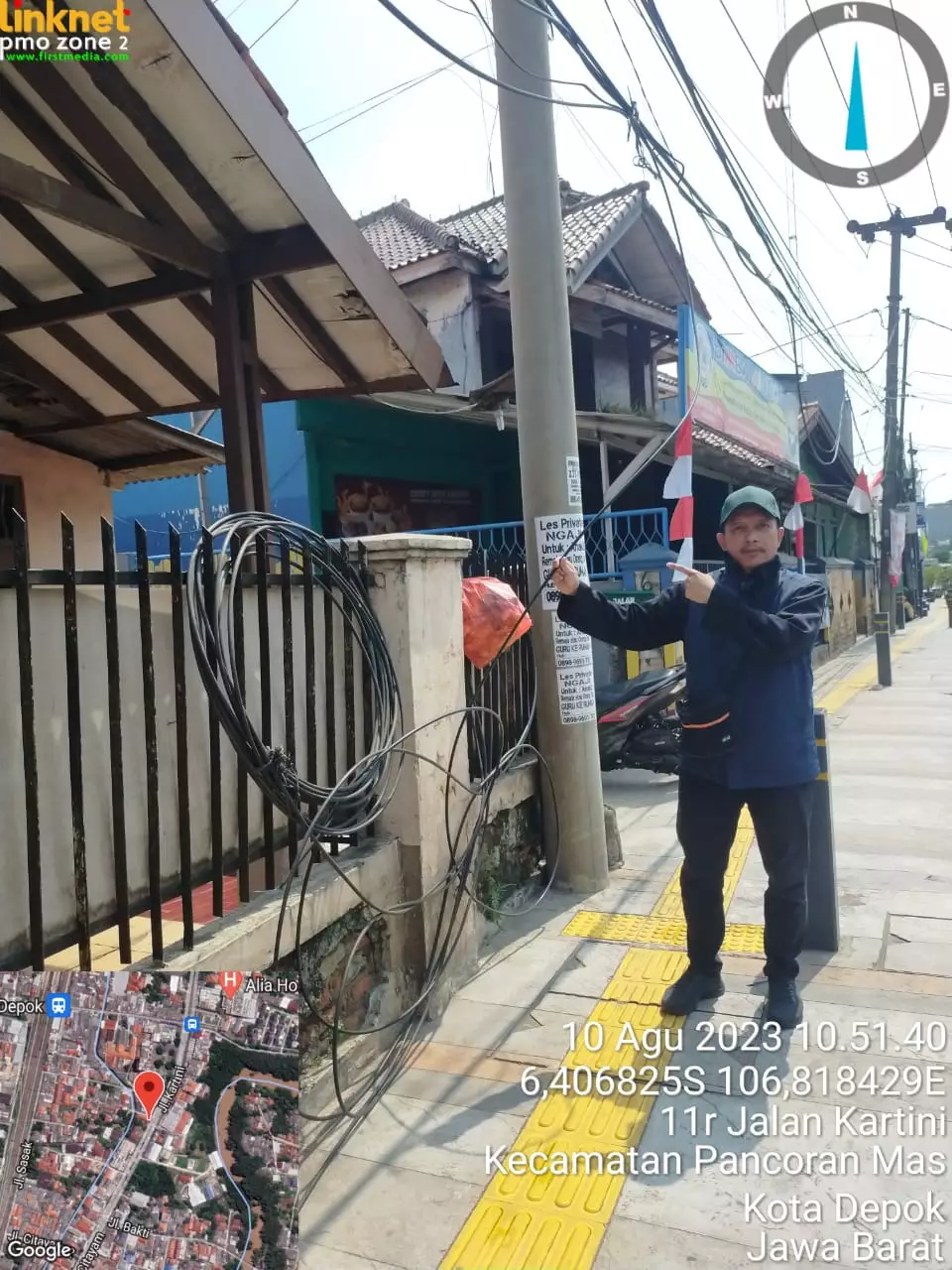 DPUPR Depok Bentuk Tim Patroli Kabel Utilitas