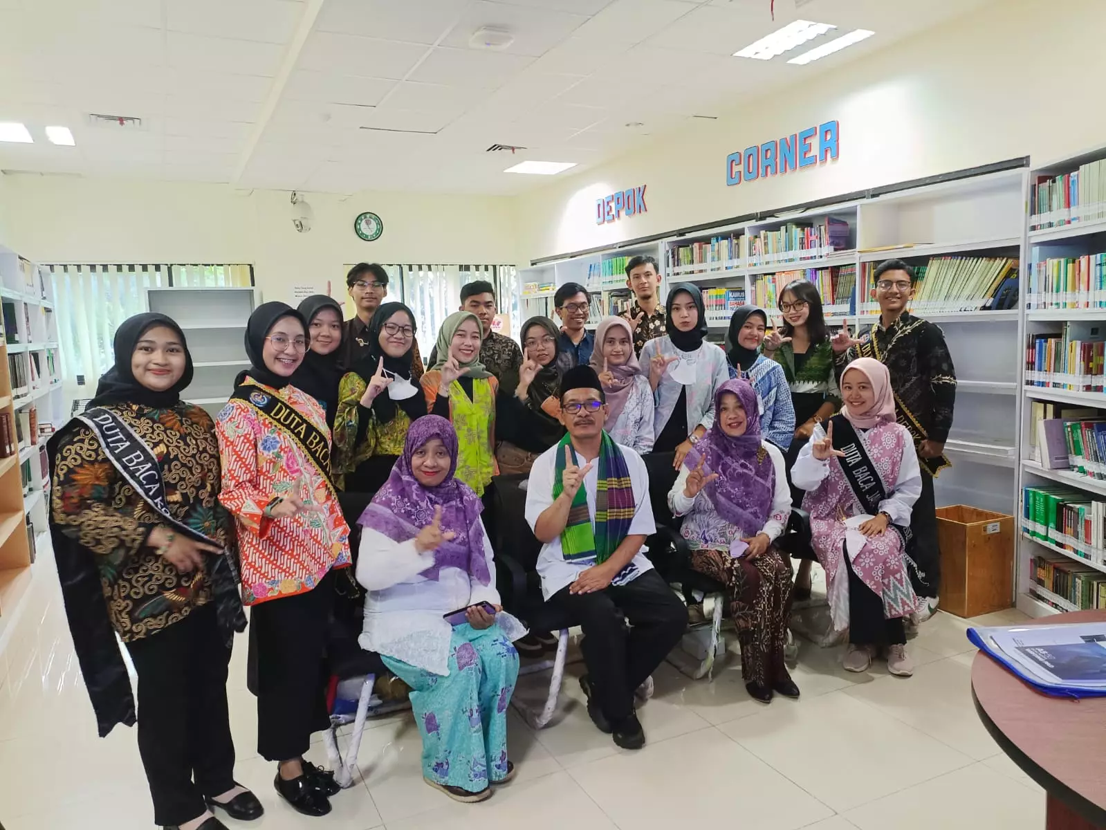 12 Finalis Duta Baca Kota Depok Jalani Pembekalan