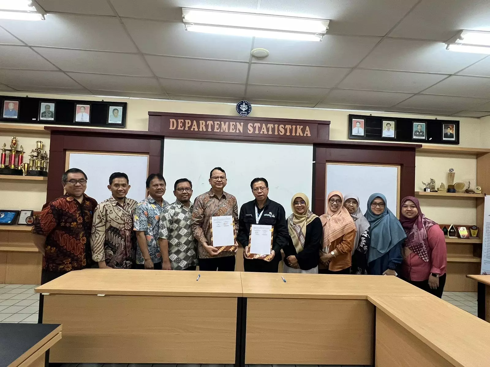 Persiapkan Data Sektoral Tahun 2024, Diskominfo Depok Teken MoU dengan IPB