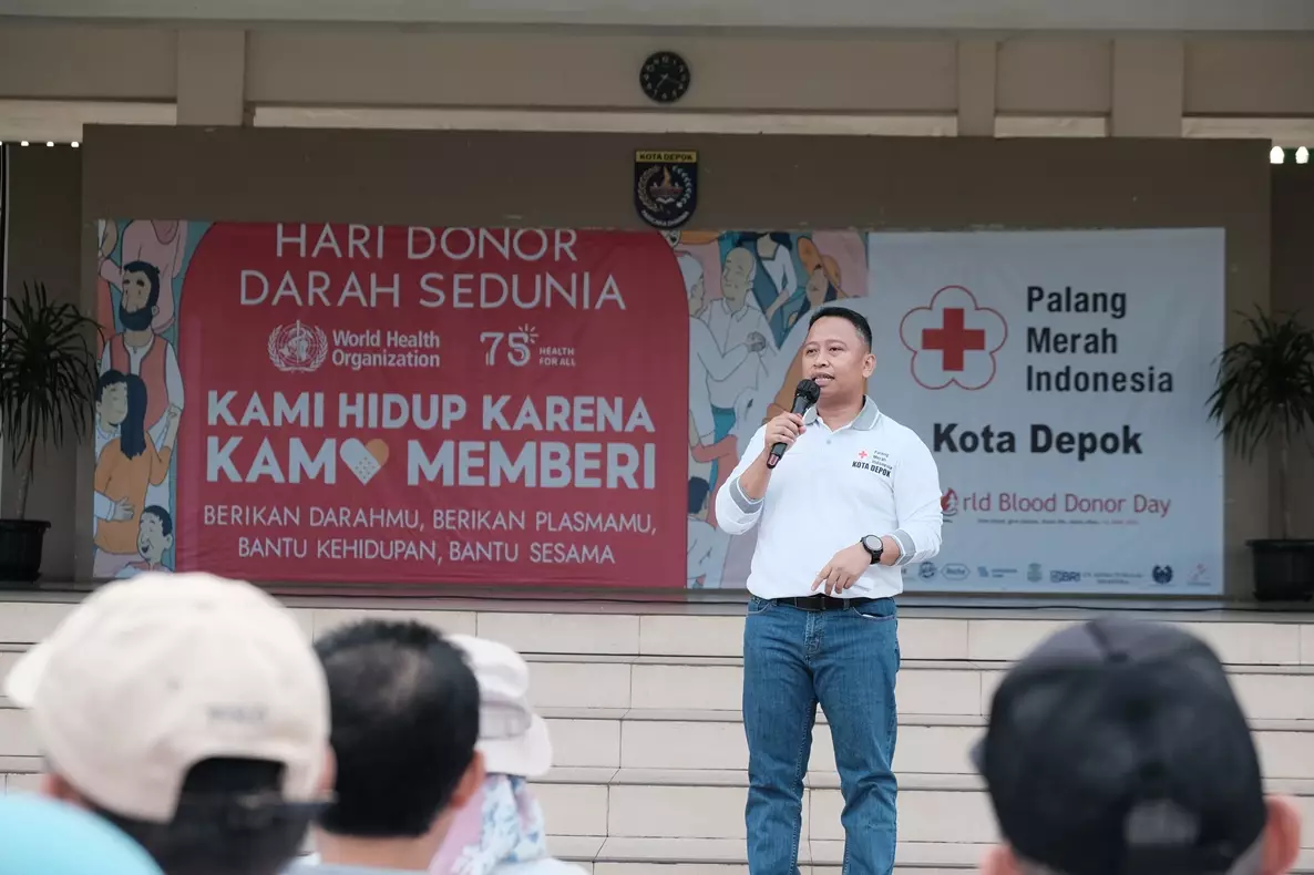 Sekda Depok Apresiasi Pendonor Darah Sukarela