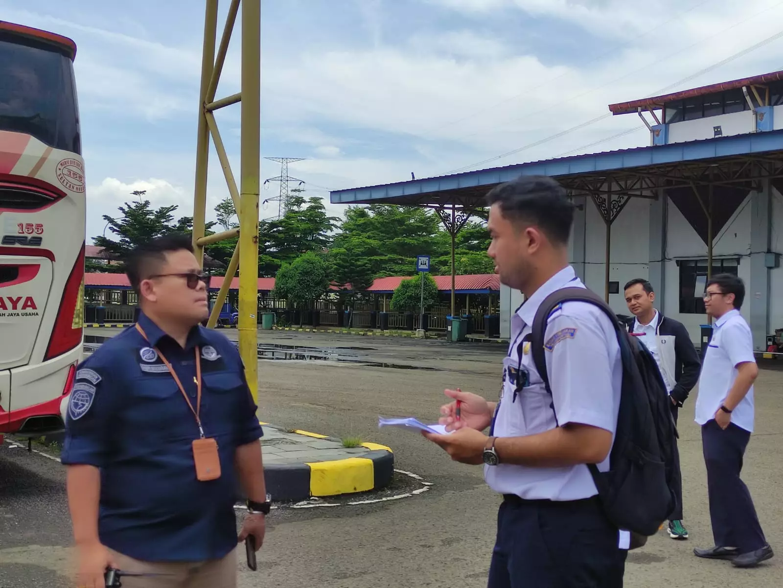 Angkutan Lebaran 2024 di Terminal Jatijajar Mulai di Ramp Check