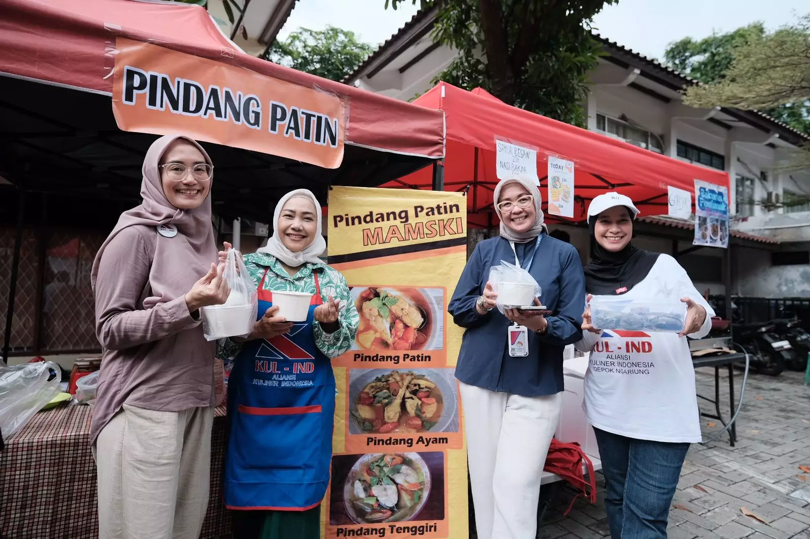 Kul-Ind Sukses Gelar Bazar Makanan Nusantara, Puluhan UMKM Ikut Memeriahkan