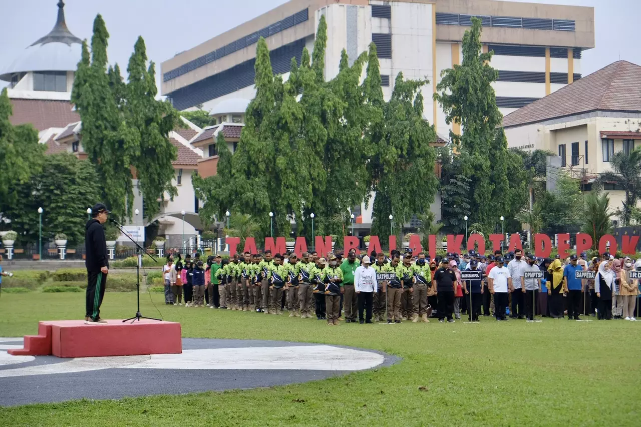 Kadiskominfo Pimpin Apel Jumat Pagi ASN