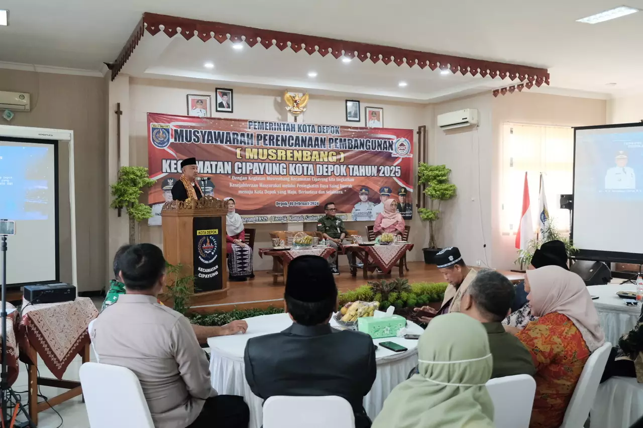 Wali Kota Depok Hadiri Musrenbang Kecamatan Cipayung Tahun 2025