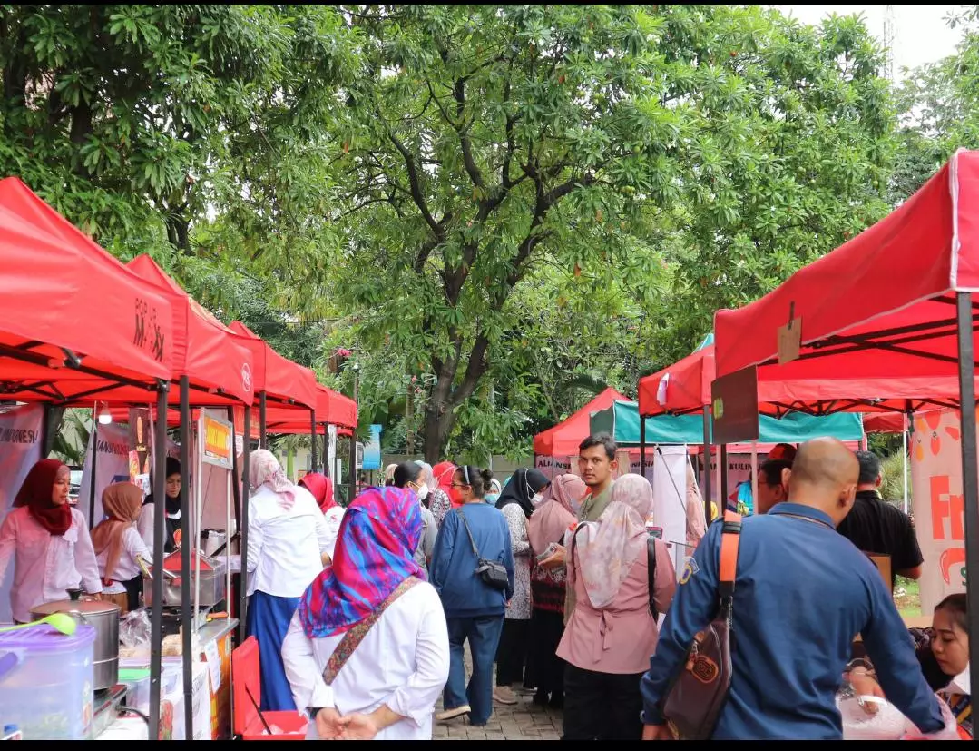 13 Pelaku UMKM Depok Ramaikan Bazar Food Creative Week