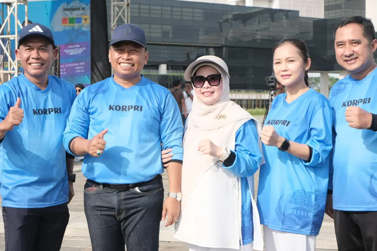 Momentum HUT KORPRI-DWP, Wawalkot Depok dan Istri Tegaskan Semangat Melayani