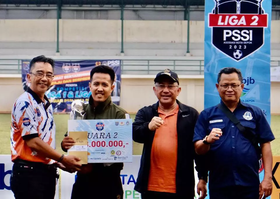 Tutup Liga 1 dan Liga 2 Askot PSSI Depok, Wali Kota Harap Bisa Munculkan Para Bibit Unggul