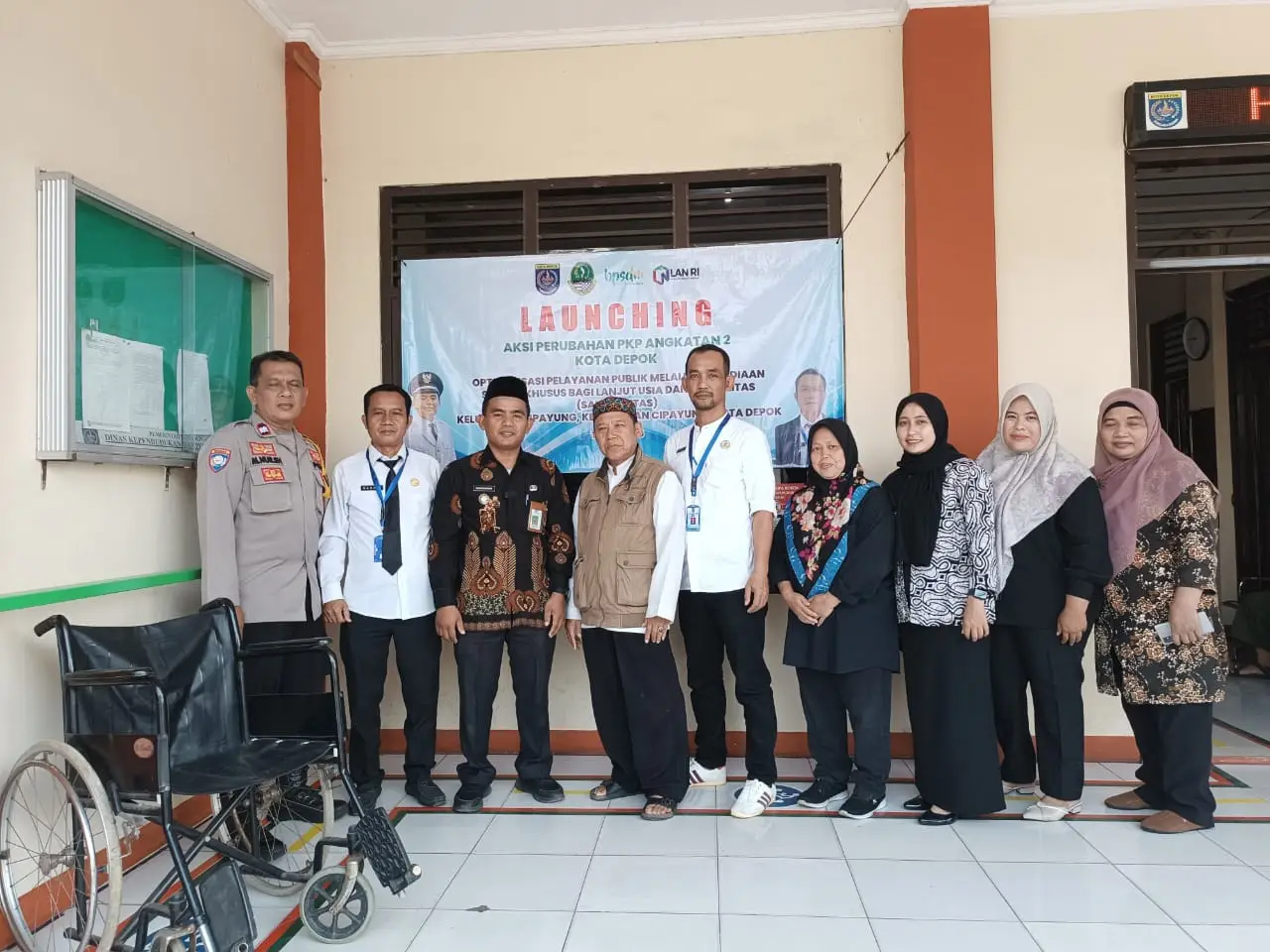 Kelurahan Cipayung Lengkapi Sarpras untuk Lansia, Disabilitas, dan Ibu Hamil