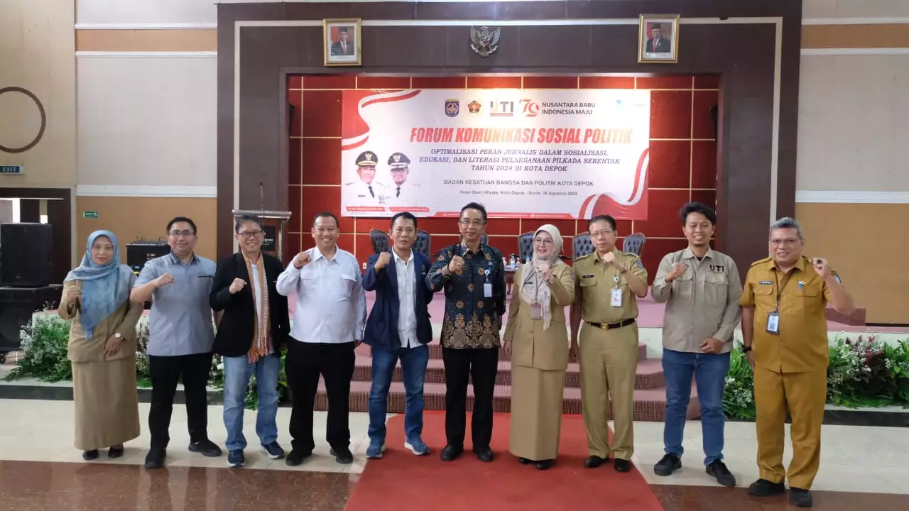 Pemkot Depok Bersama Jurnalis Bersatu Kawal Stabilitas Pilkada 2024