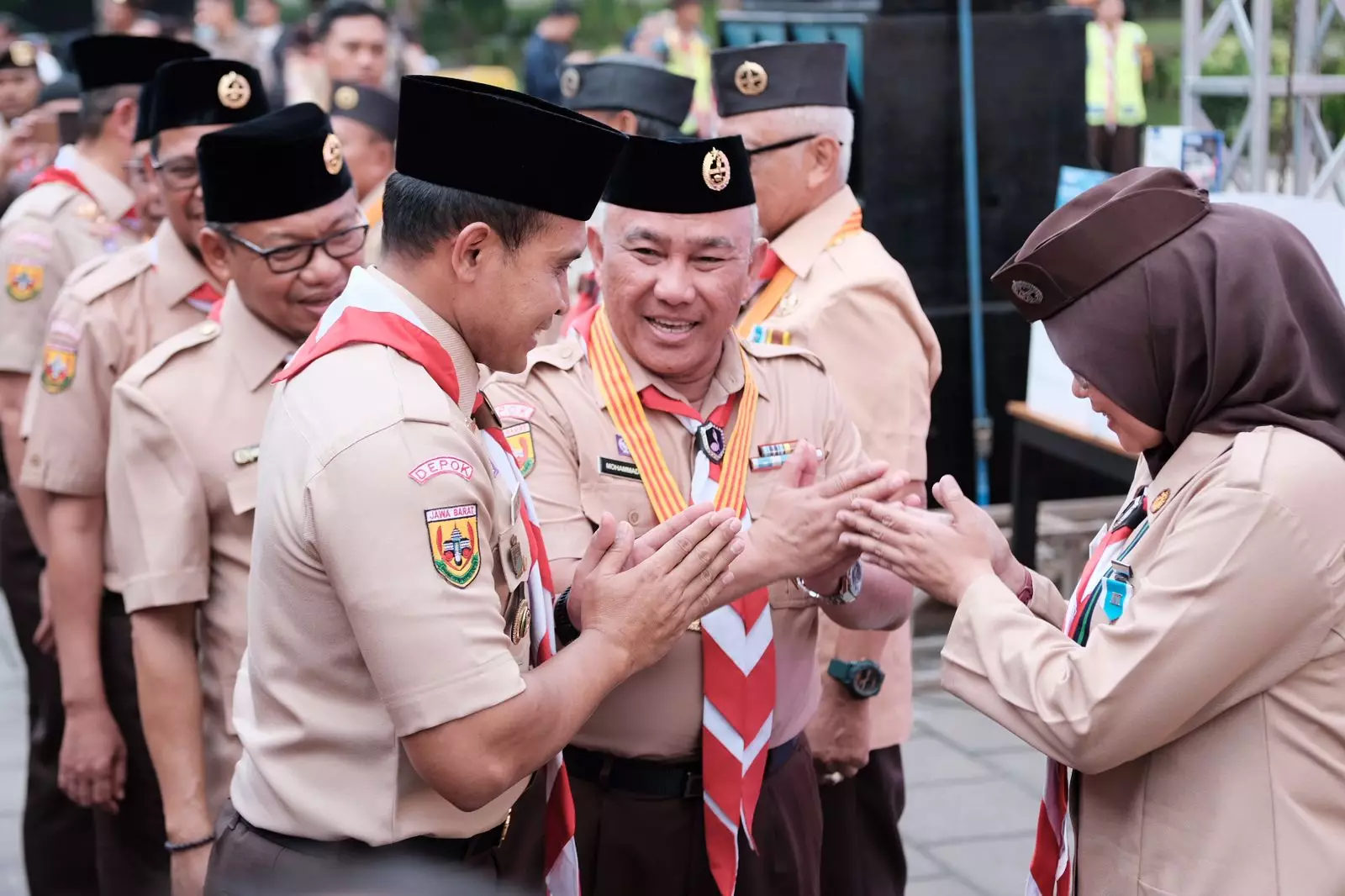 Sejumlah Penghargaan Diberikan Saat Puncak Peringatan Hari Pramuka Tingkat Kota Depok