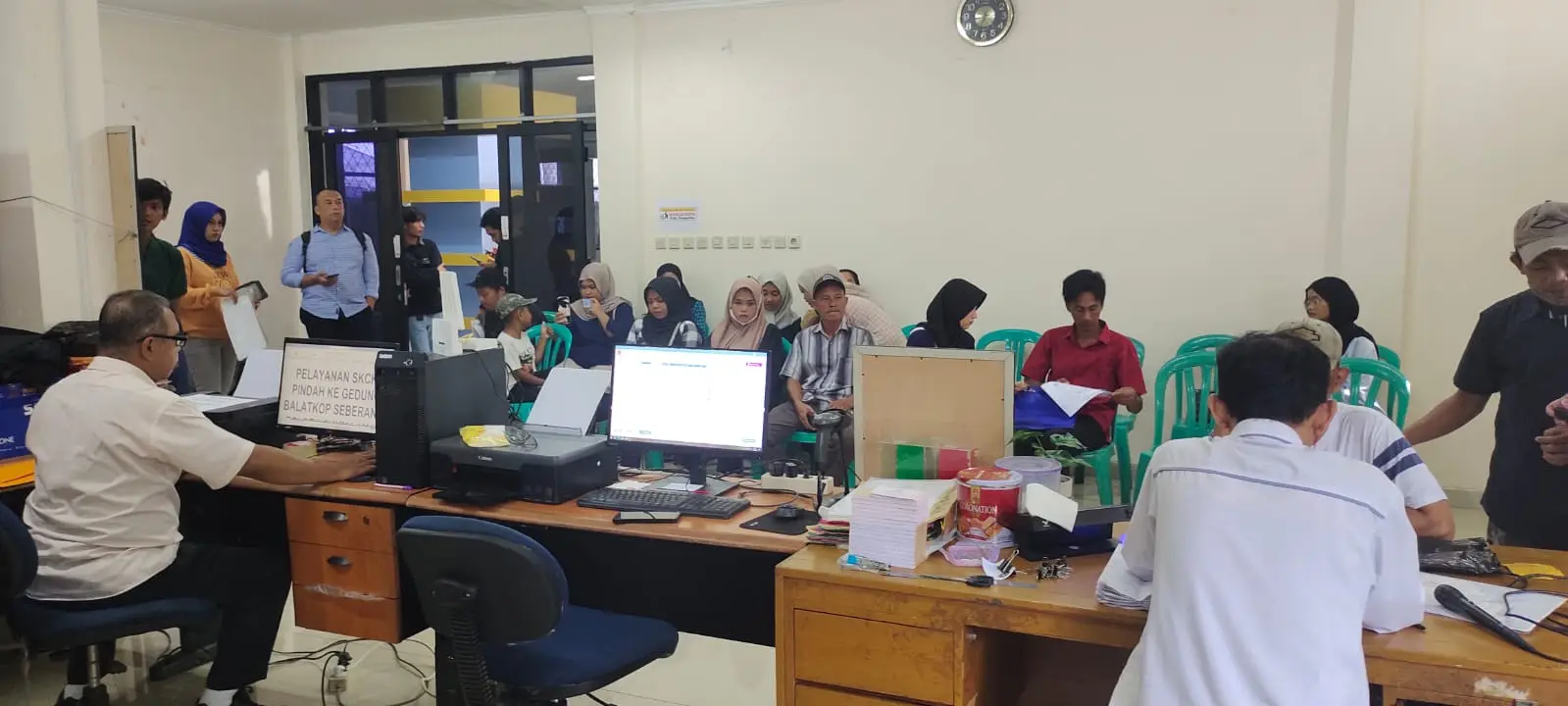 Tengah Direnovasi, Pelayanan Polsek Sukmajaya Pindah Sementara di Gedung Balatkop