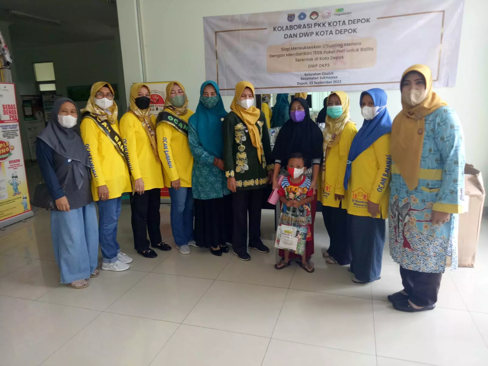 Tekan Angka Stunting, 175 Paket PMT Dibagikan di Abadijaya dan Cisalak