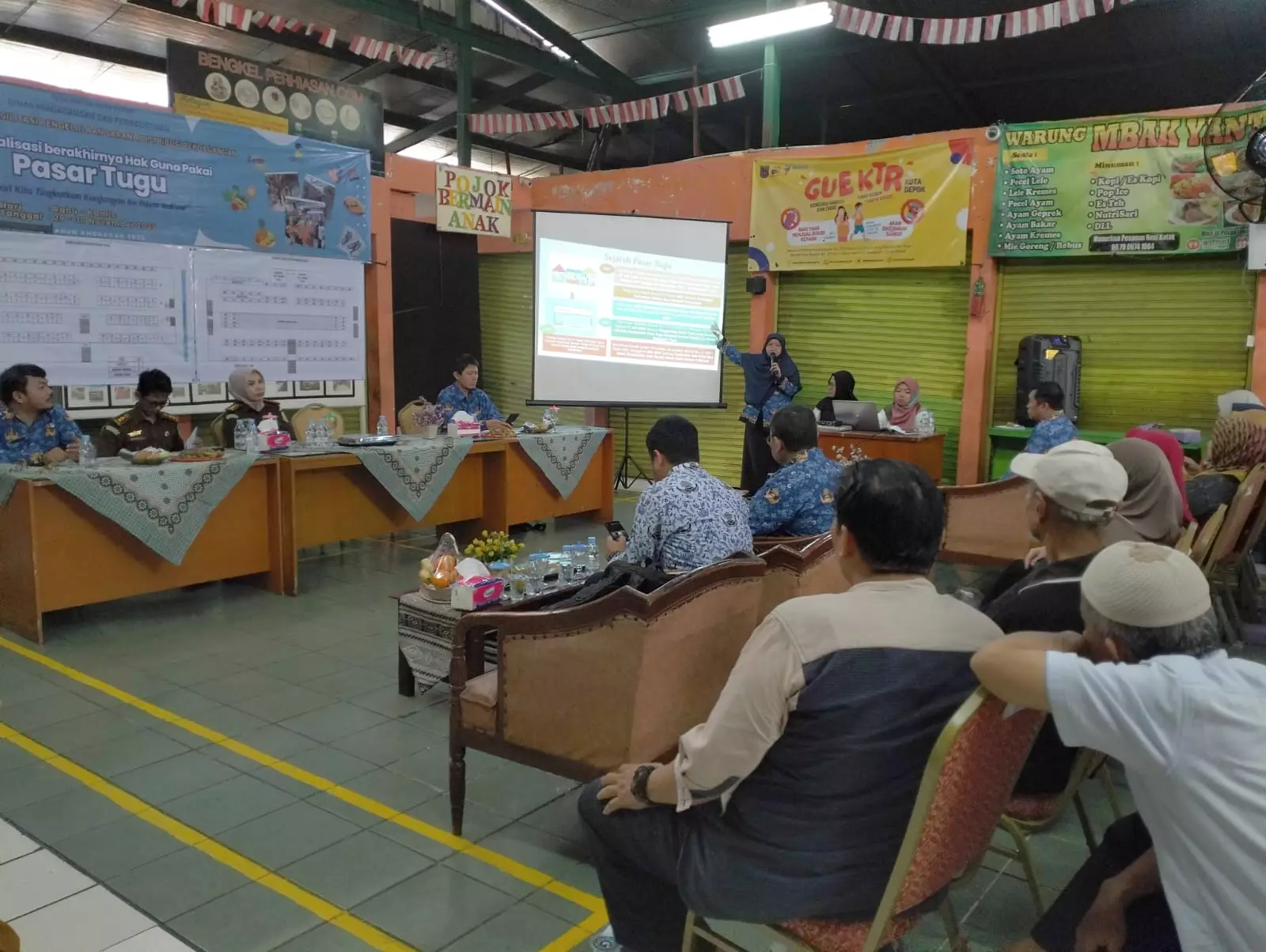 Jangka Waktu Hak Guna Pakai Kios Pasar Tugu Berakhir, Pemkot Depok Ambil Alih Pengelolaan