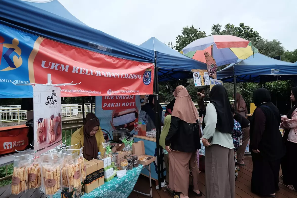 UMKM Cilodong Ramaikan Perayaan Hari Jadi ke-3 Alun-alun Kota Depok