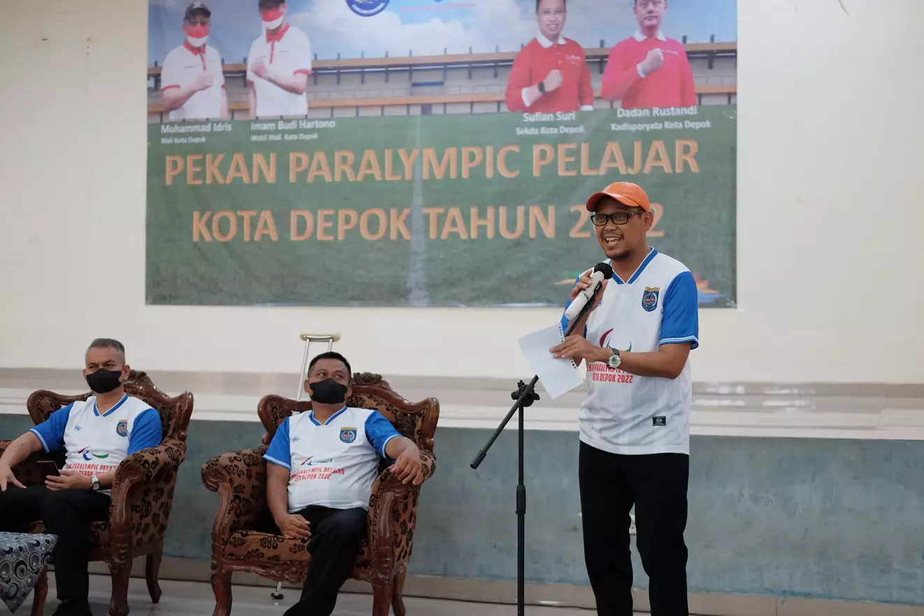 Wakil Wali Kota Buka Secara Resmi Pekan Paralympic Pelajar Kota Depok Tahun 2022