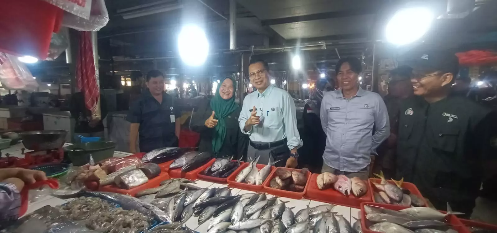 Disdagin Depok Jamin Bahan Pangan di Pasar Cisalak Bebas Bahan Pengawet