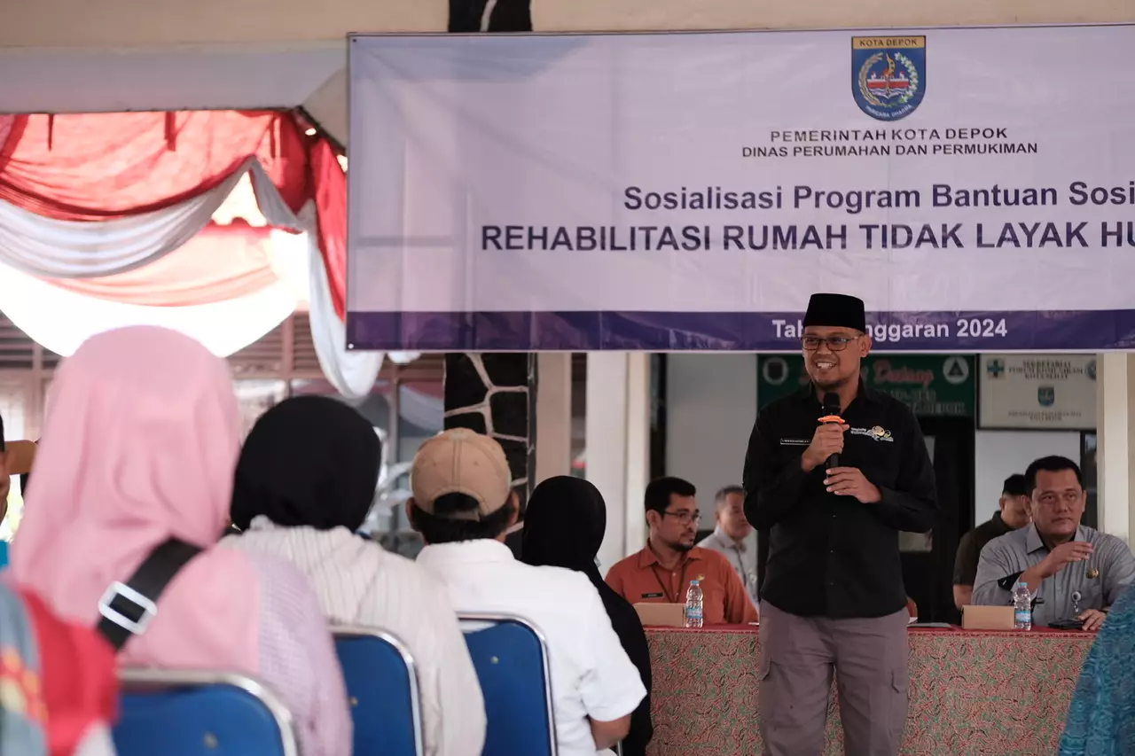 Wakil Wali Kota Depok Hadiri Sosialisasi Program RTLH di Kecamatan Panmas