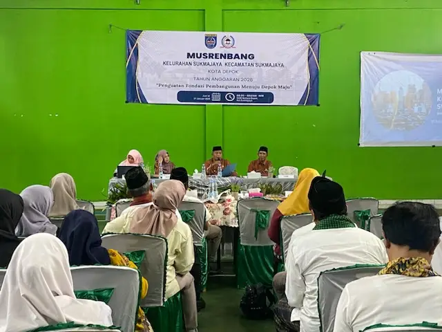 Musrenbang 2026 Kelurahan Sukmajaya Didominasi Usulan Sarana dan Prasarana