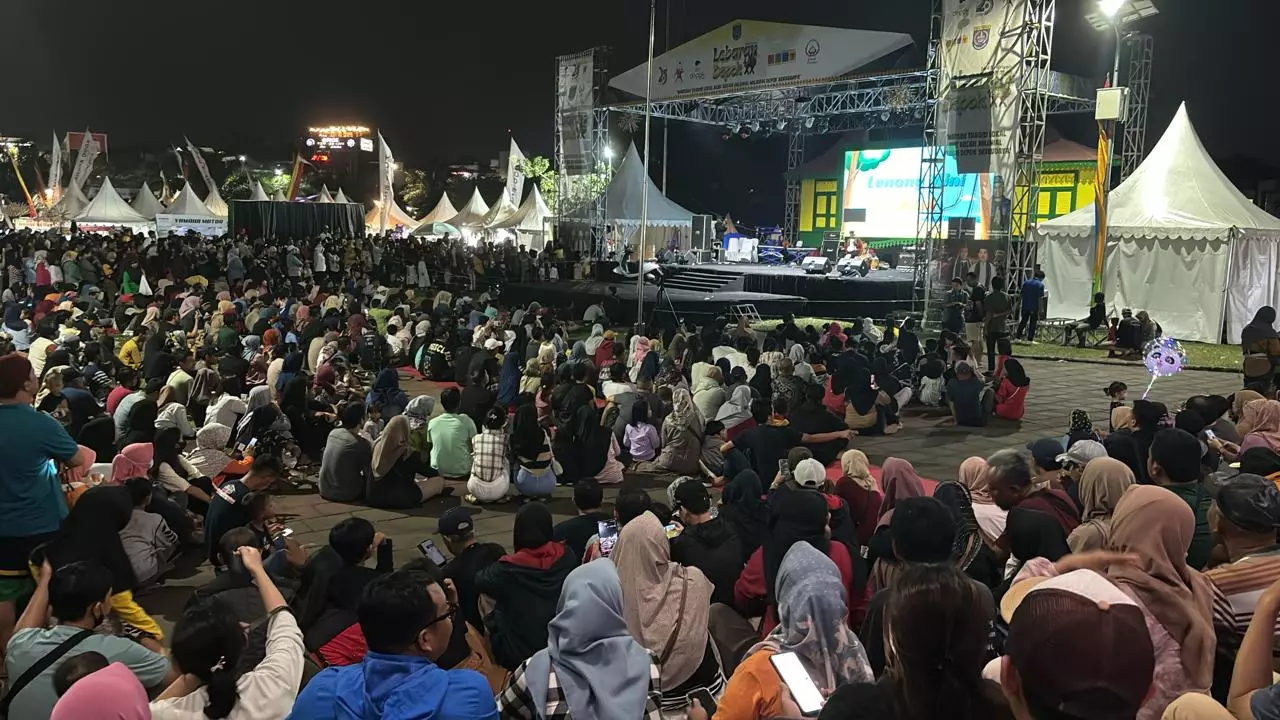 Rampak Bedug Takbir dan Gambang Kromong Tutup Kemeriahan Hari Kedua Lebaran Depok 2024 