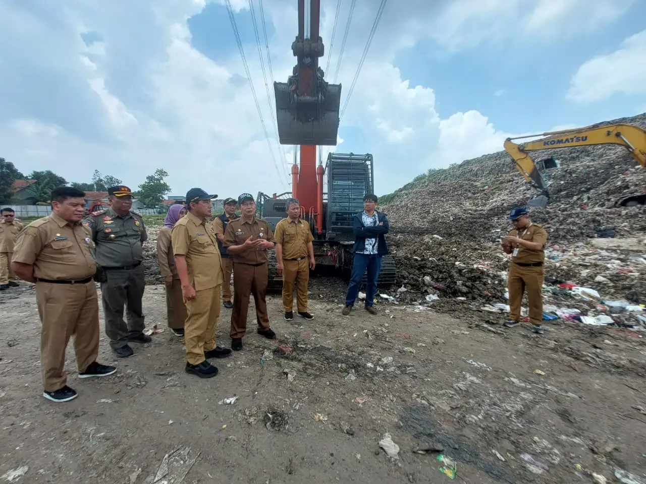 Plh Wali Kota Depok Tinjau TPA Cipayung, Ini Rencana Pemkot ke Depan