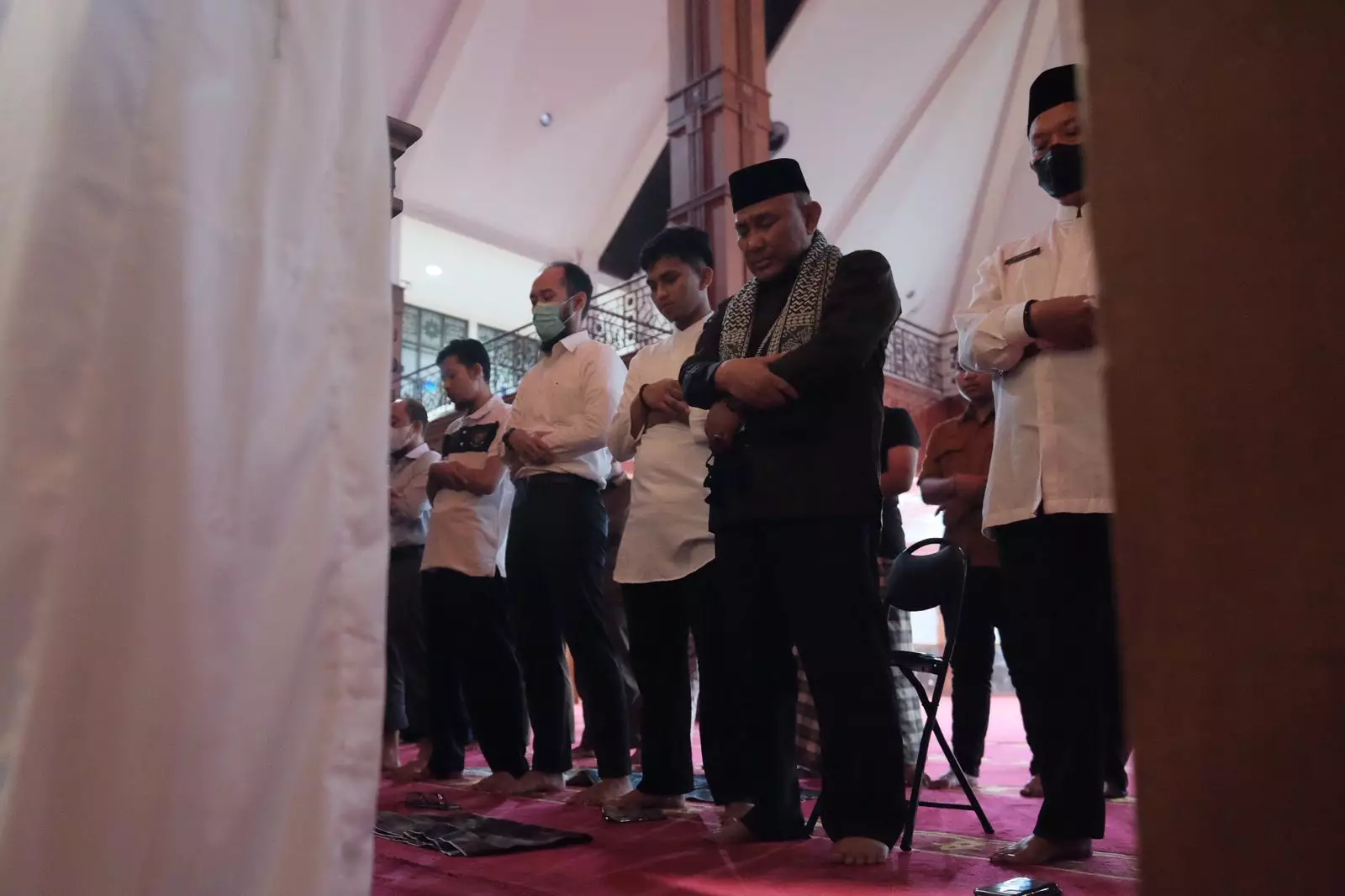 Wali Kota Laksanakan Salat Gerhana di Masjid Balai Kota Depok