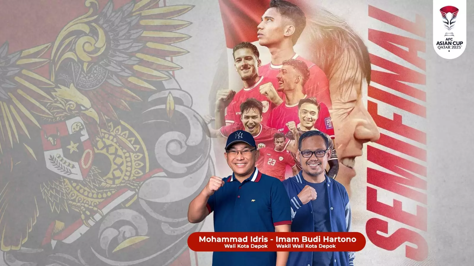 Ini Prediksi Indonesia Vs Uzbekistan dari Wali-Wakil Wali Kota Depok