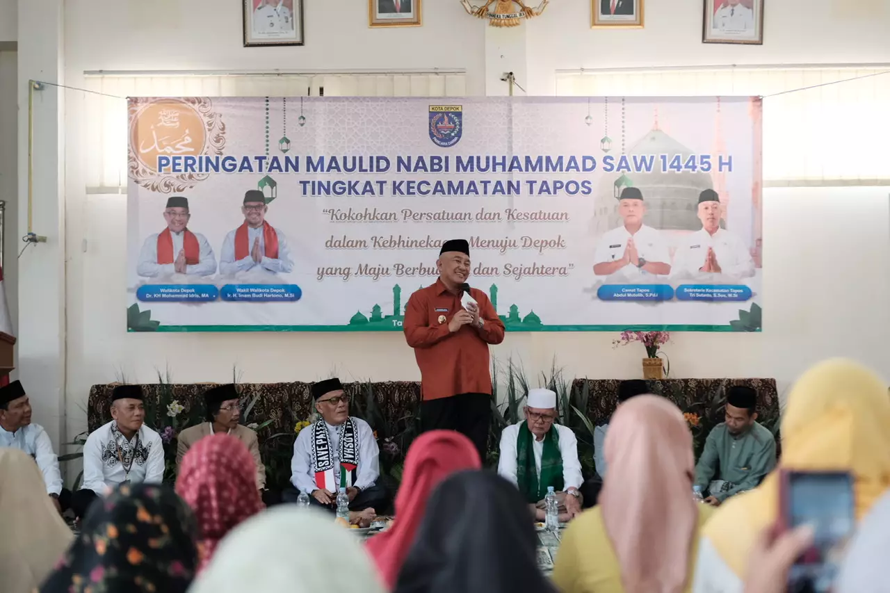 Wali Kota Depok Hadiri Peringatan Maulid Nabi Muhammad SAW di Tapos