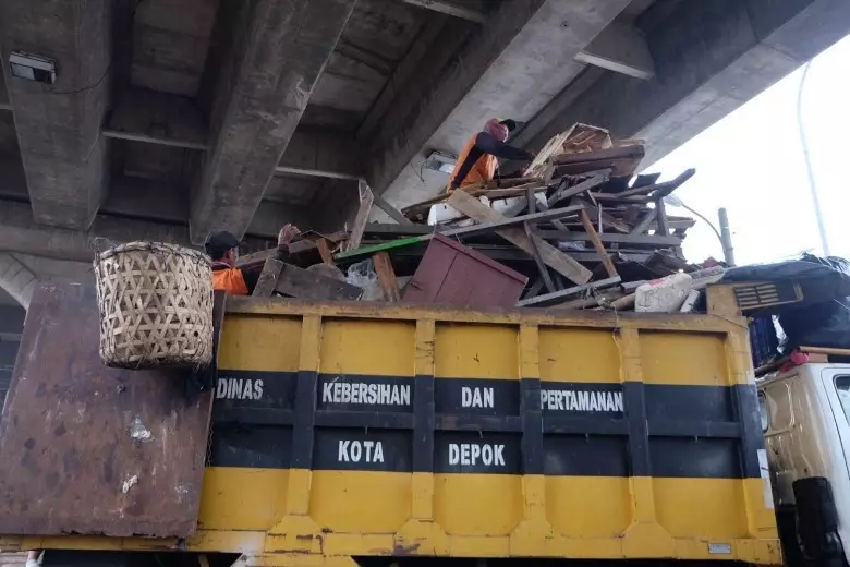 DLHK Depok Antisipasi Tumpukan Sampah Saat Lebaran