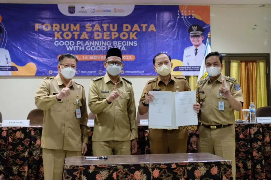 Wakil Wali Kota Hadiri Forum Satu Data Tingkat Kota Depok