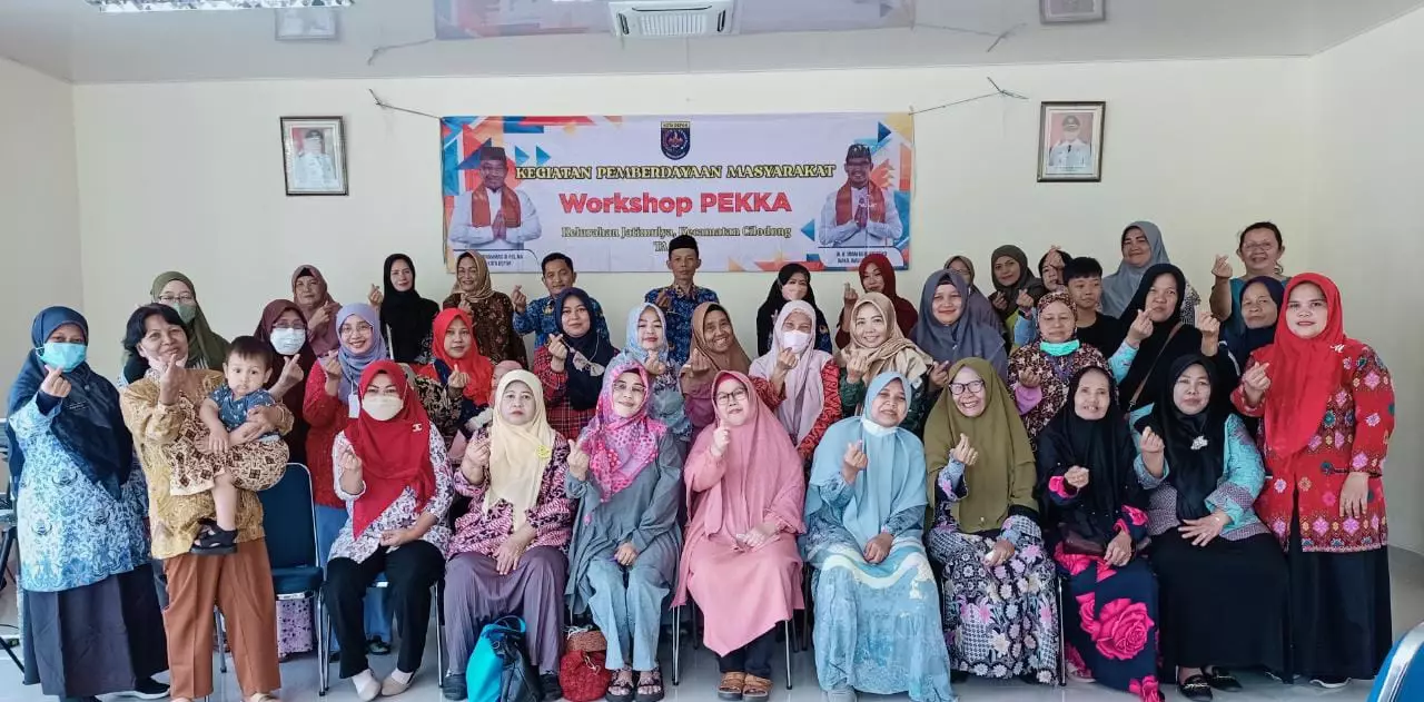 Ikuti Workshop, Anggota PEKKA di Jatimulya Dibekali Sejumlah Materi