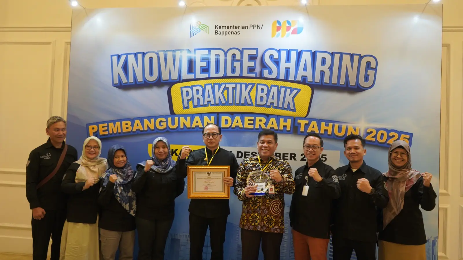 Kota Depok Terbaik I Penghargaan Pembangunan Daerah 2025