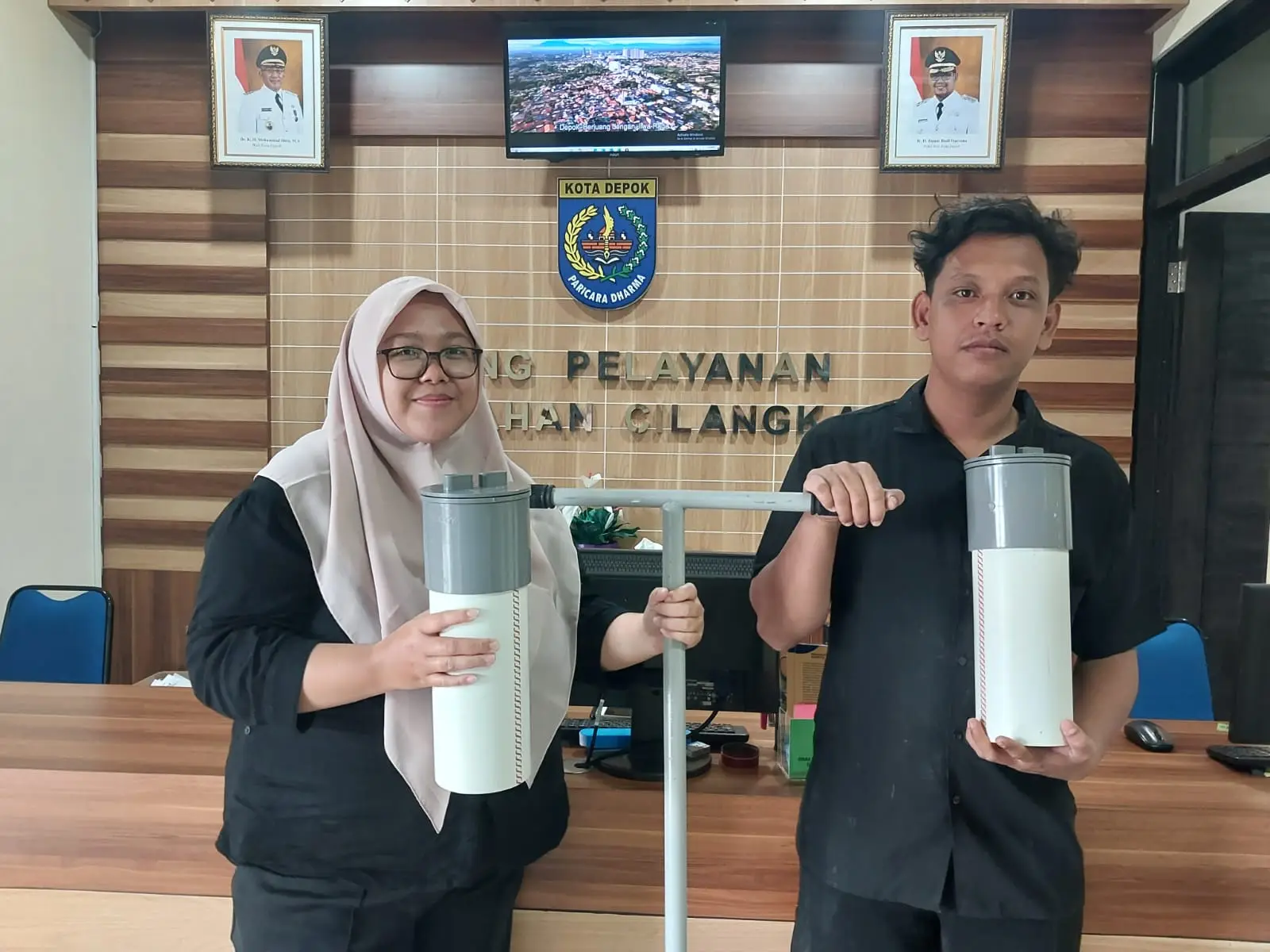 Kelurahan Cilangkap Terima 190 Losida dari DLHK Depok