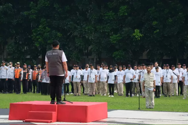 Jelang Masa Tenang Pemilu, Bawaslu Depok Gelar Apel Siaga dan Doa Bersama