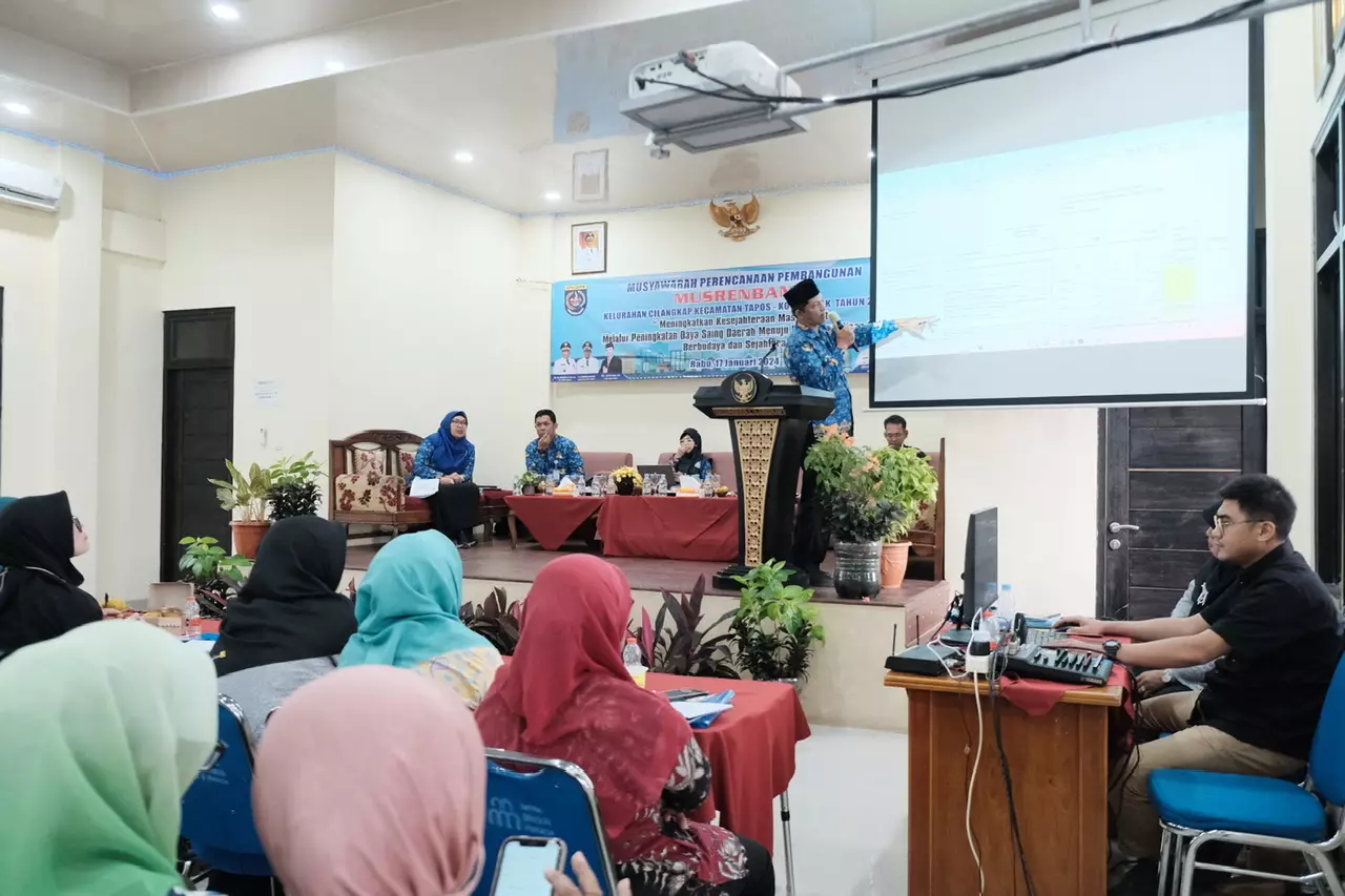Lurah Cilangkap Paparkan Program Usulan Pada Musrenbang Kelurahan Cilangkap