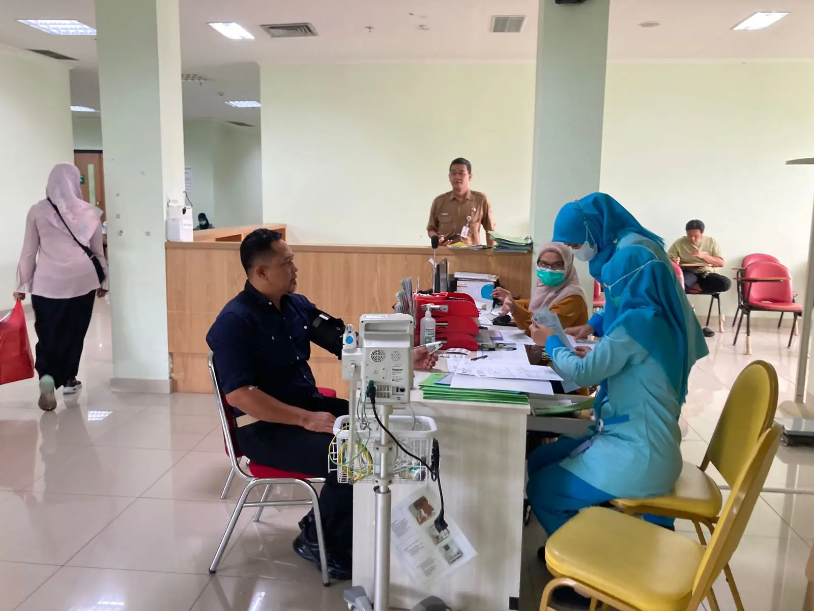 Enam Calon Sekda Depok Ikuti Tes Kesehatan di RSUD KiSA