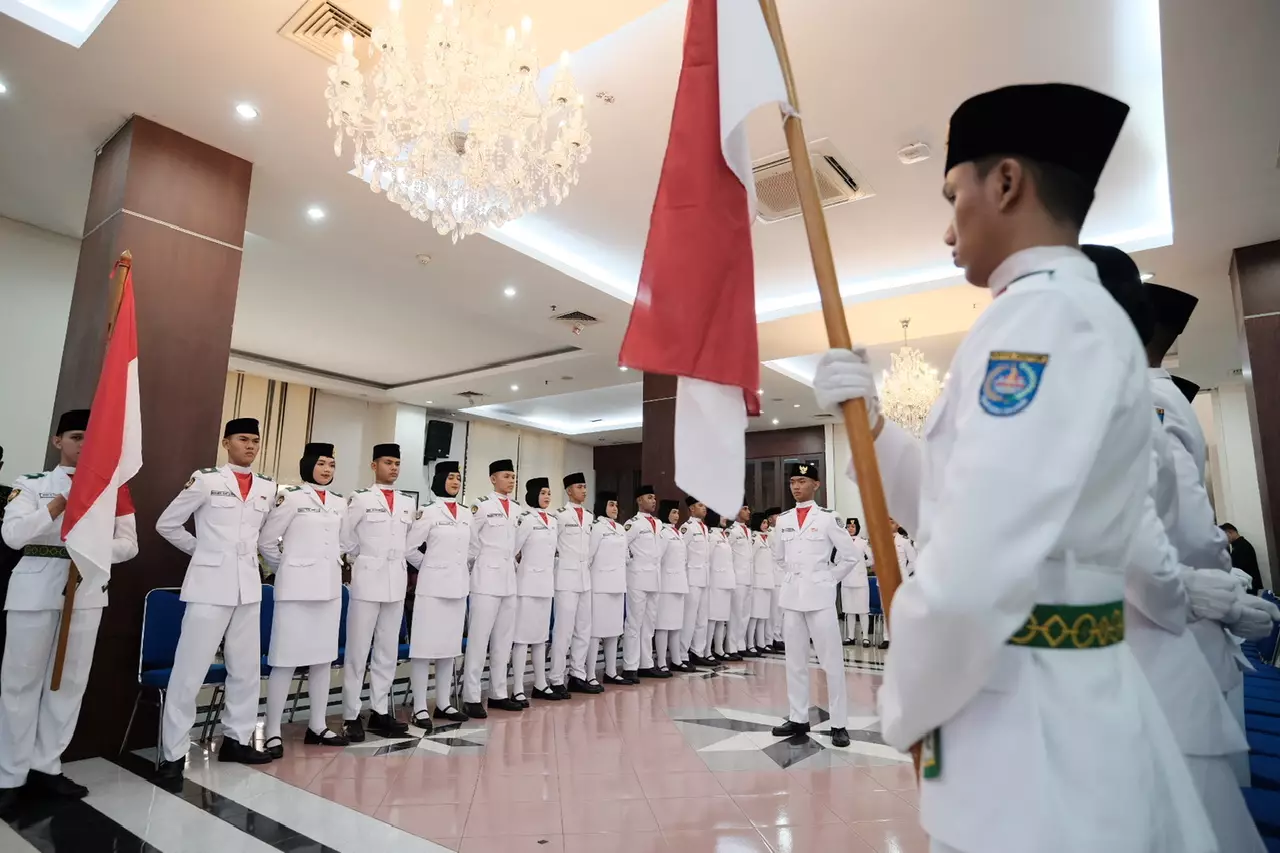 44 Anggota Paskibraka 2023 Resmi Dikukuhkan