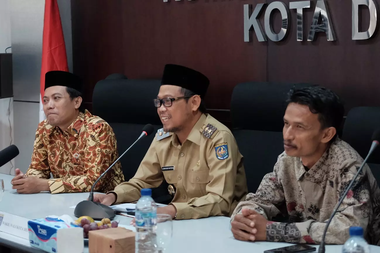 Wakil Wali Kota Hadiri Sosialisasi Pembentukan Badan ADHOC dan Penggunaan SIAKBA oleh KPU Kota Depok