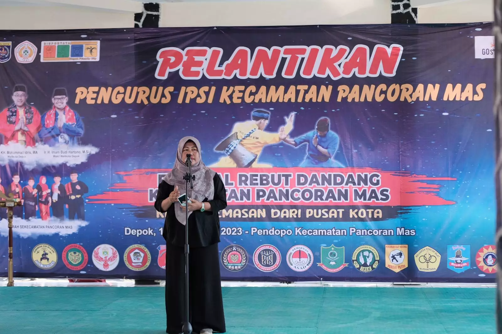 IPSI Kecamatan Panmas Diminta Lestarikan Pencak Silat
