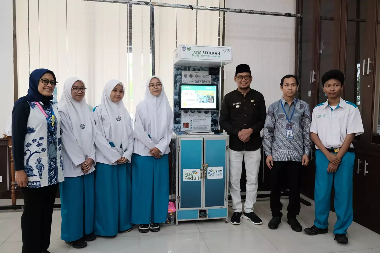 Wakil Wali Kota Apresiasi ATM Mijel Karya SMK Informatika Utama Depok