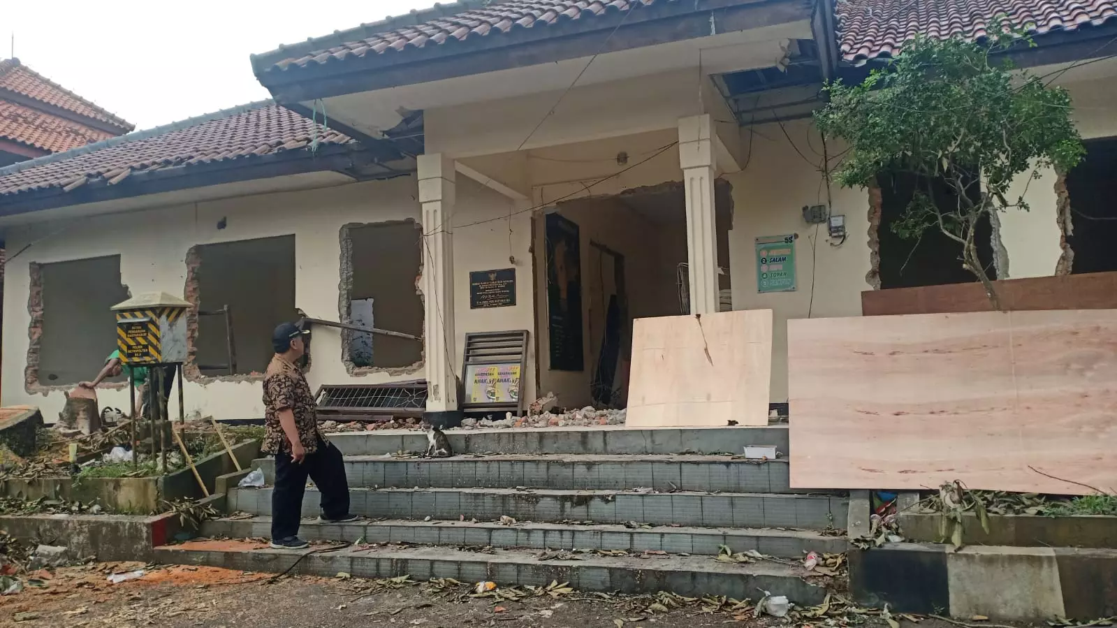 Renovasi Kantor Kelurahan Pondok Cina Seluas 500 Meter Dimulai