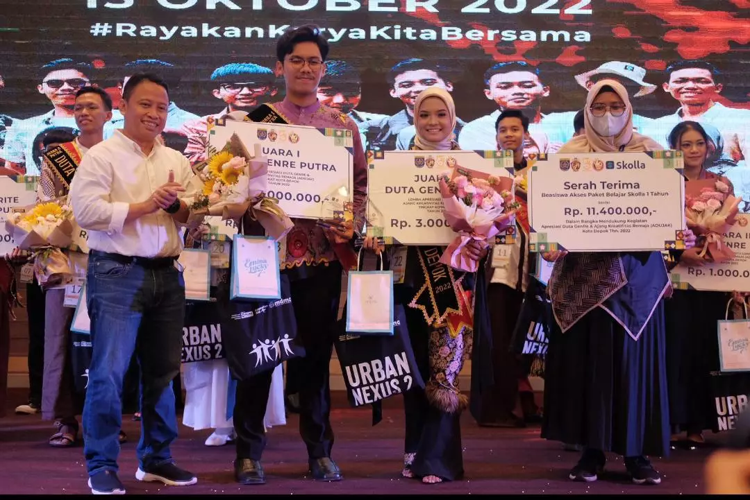 Remaja Utusan Pancoran Mas dan Sukmajaya Terpilih sebagai Duta GenRe Kota Depok 2022