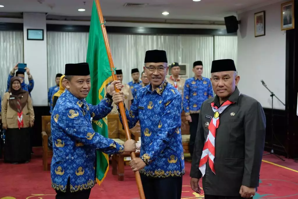 Hadiri Pengukuhan Korpri Kota Depok, Wali Kota Ingatkan ASN Bekerja Tanpa Pamrih