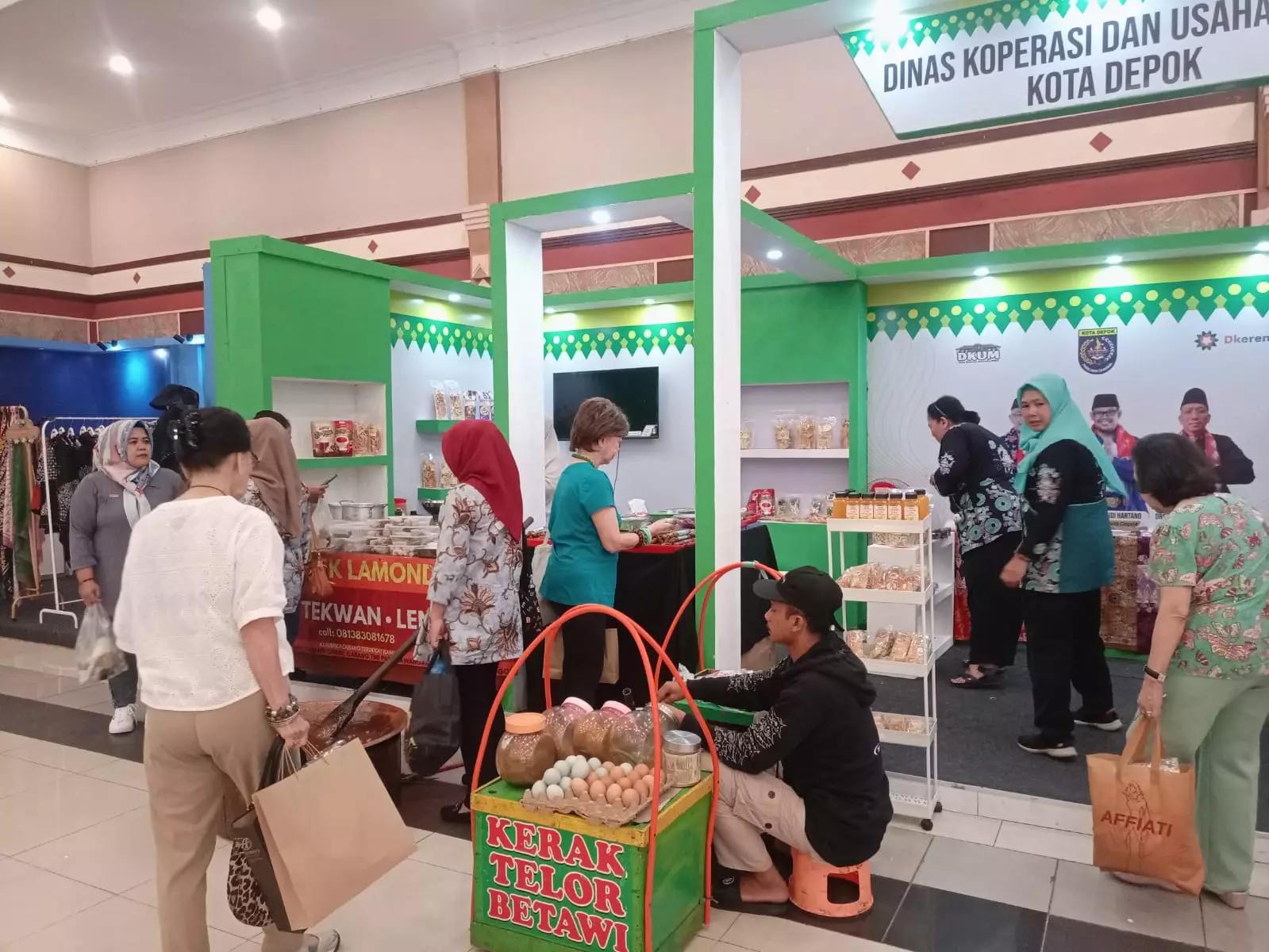 Produk UMKM Depok Pameran di Puspa Karya Nusantara Bandung