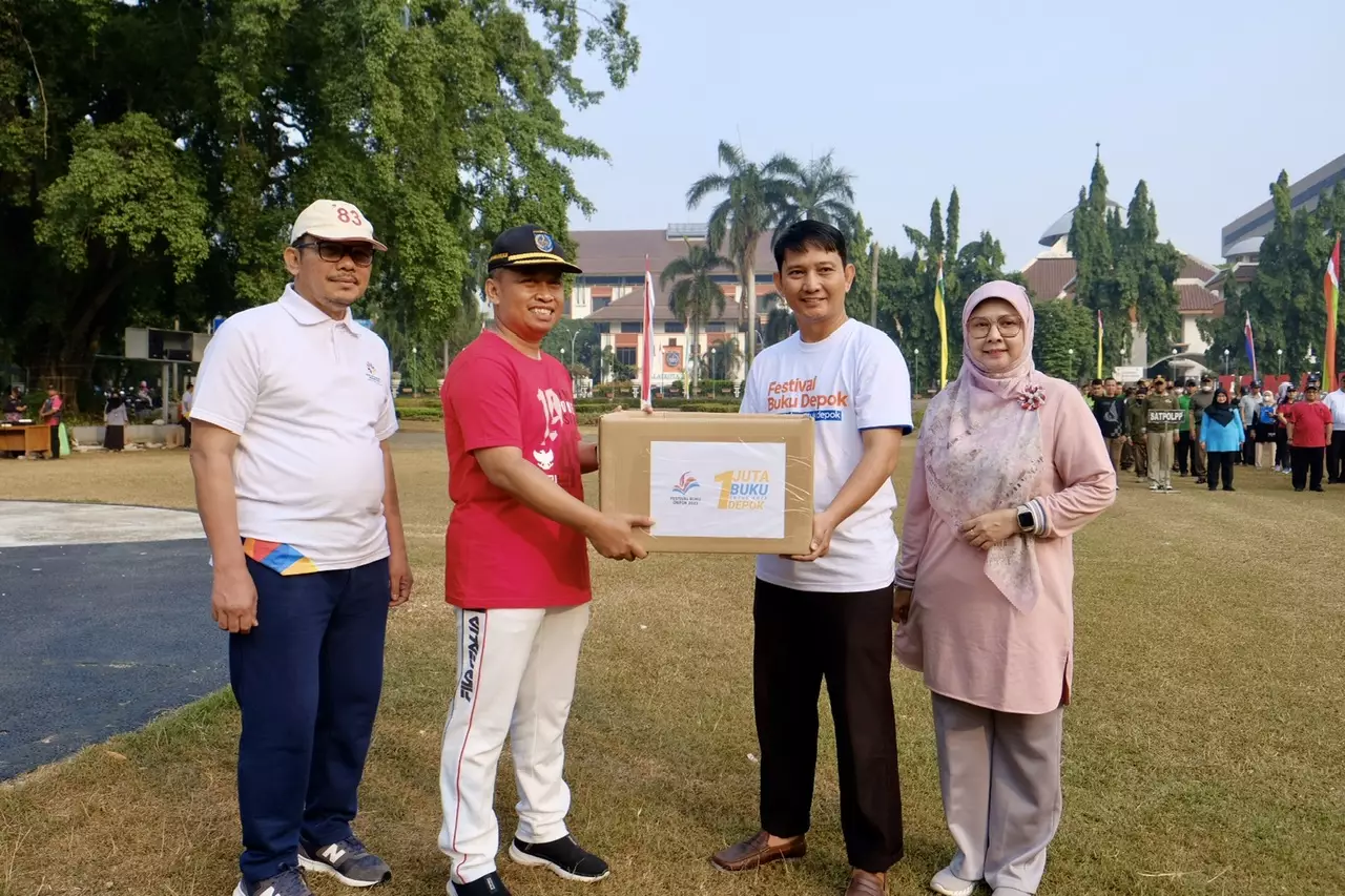 Dukung Kota Literasi, Pemkot Depok Kumpulkan 710 Buku