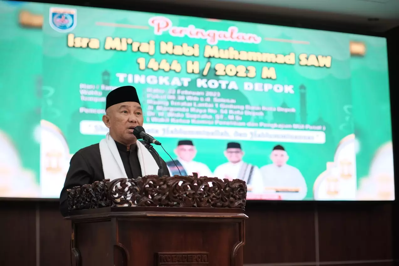 Wali Kota Hadiri Peringatan Isra Mi'raj 1444 H Tingkat Kota Depok